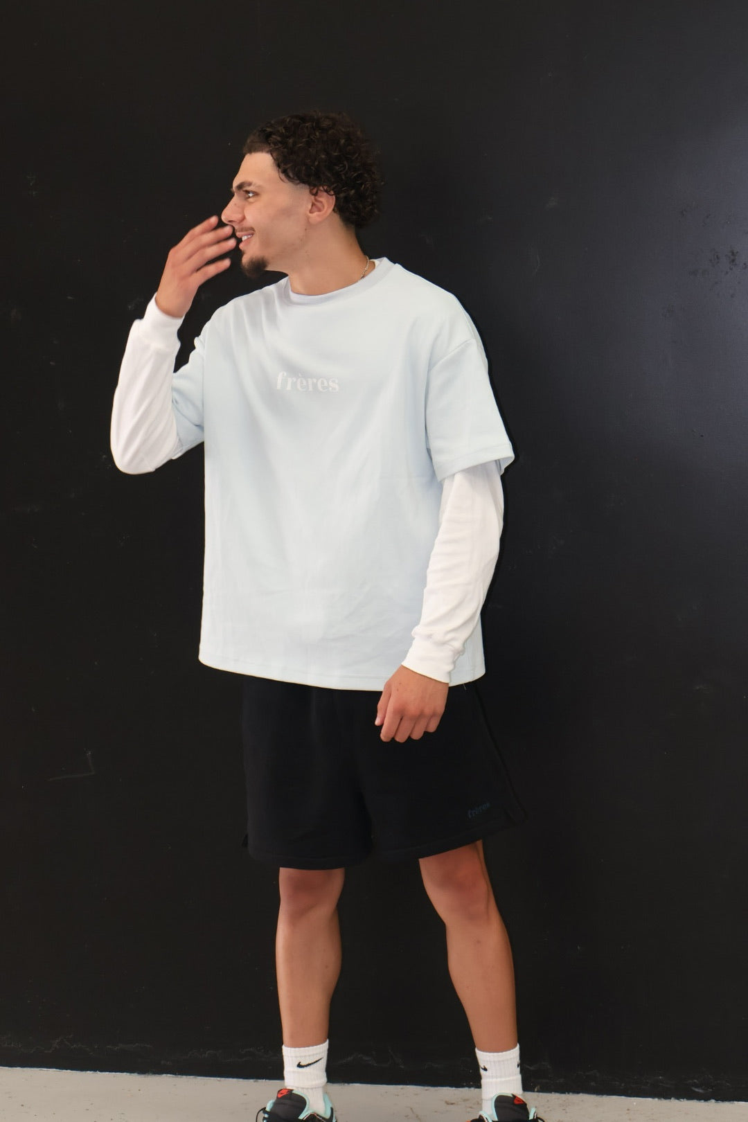 Freres Artic Baby Blue Tee