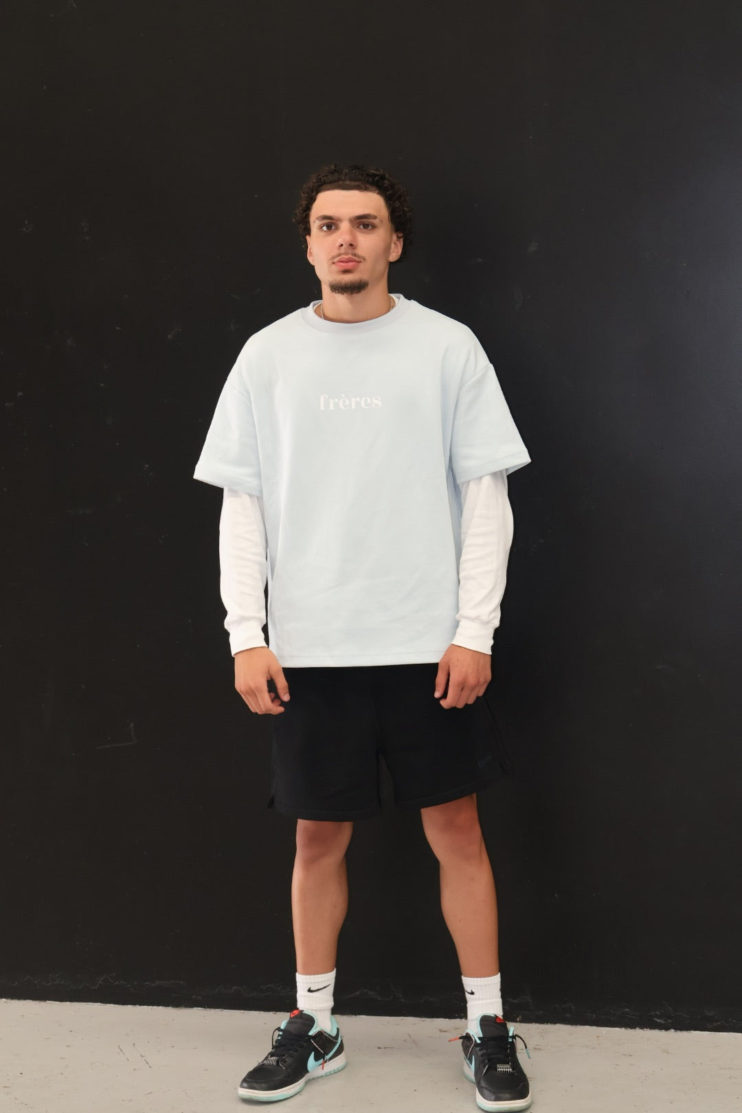 Freres Artic Baby Blue Tee